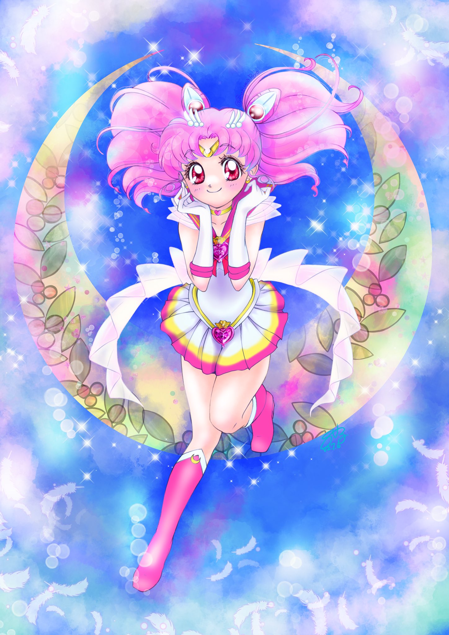 （*）様 (21)キラ　アニメイラスト品　11点 ちびうさ セーラームーンとセーラーちびムーン！月にかわって