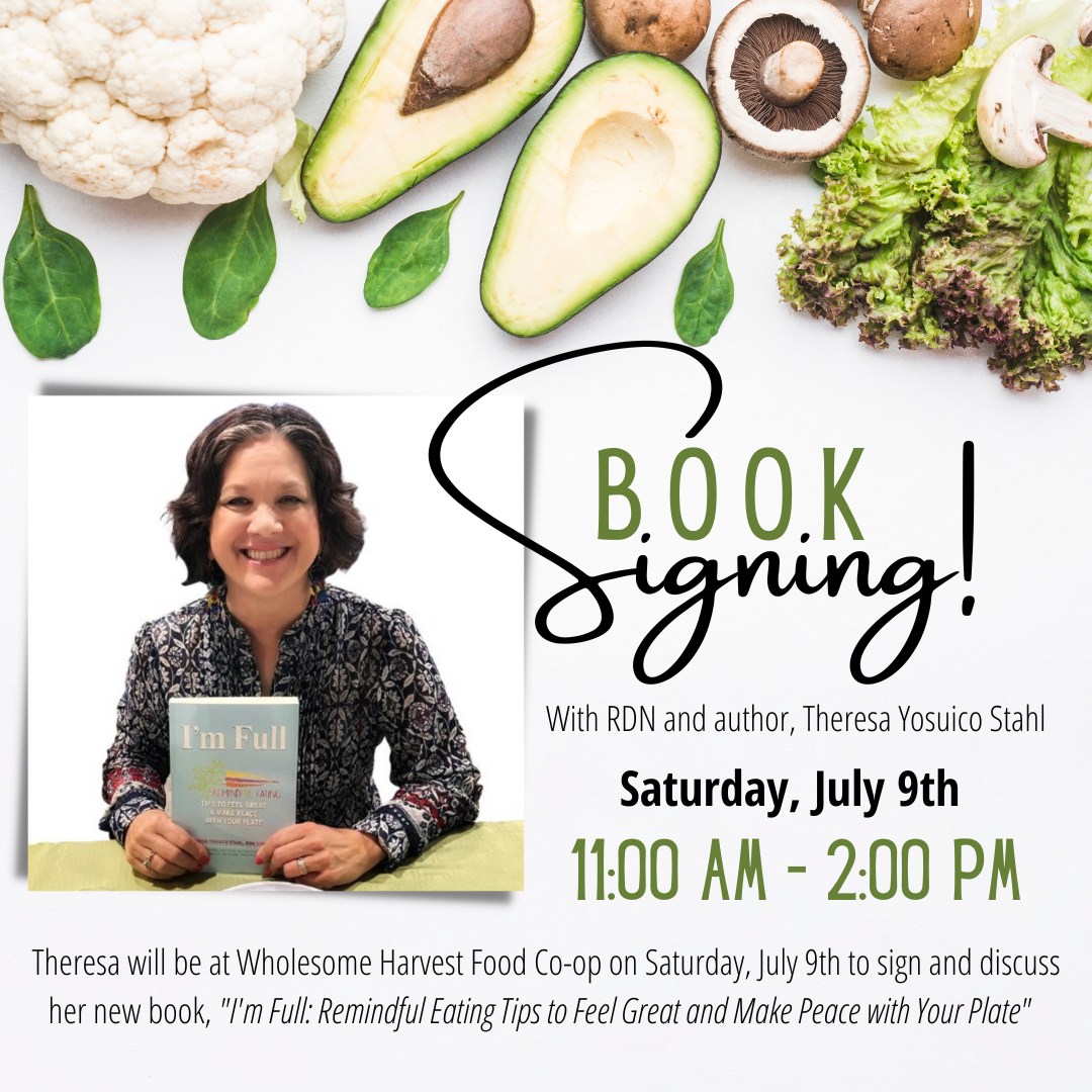 Book signing at Wholesome Harvest Co-op in beautiful Frostburg, MD on Main Street. Hope to see you there!