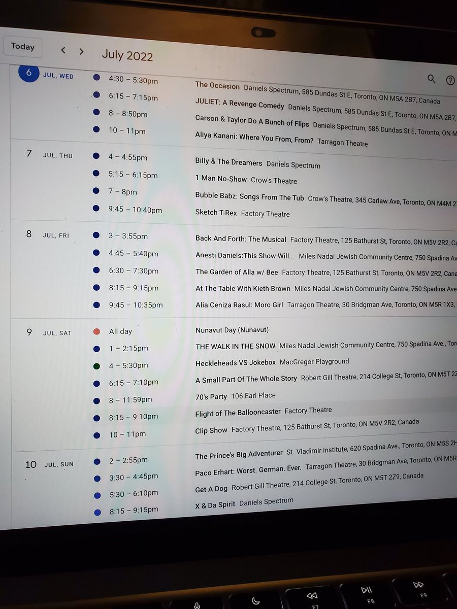 GracingTheStage's tweet image. Happy #FringeTO -mas, everyone! I'm ready for the 1st 5 days. Not on my schedule, but planned; check-ins at the @Tranzac @Toronto_Fringe Club (b4 &amp;amp;/or after my last show of the day) to catch up with other Fringers. Hope to see you! #ComedyTO #TheaTO