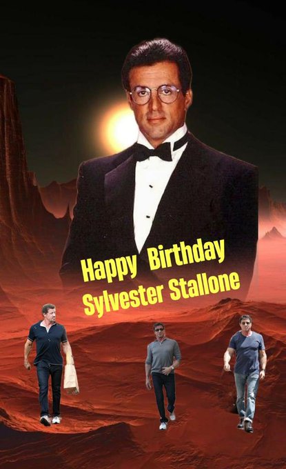 Happy  Birthday Sylvester Stallone   