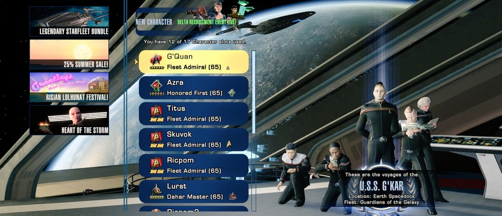 stoplayerxb's tweet image. My new character @GQuan. Captain of U.S.S. G'Kar