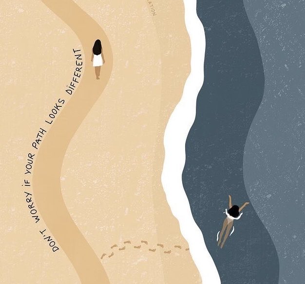 expanconnect's tweet photo. Yep! This path looks different than what has generally been modeled for most of us…it’s okay to swim upstream or walk the middle path…life is beautiful
#uniquepaths
#expansiveconnection
#joyinthejourney
#sexpositiveculture
#lifeandintimacycoach https://t.co/J5ynV5O5Li