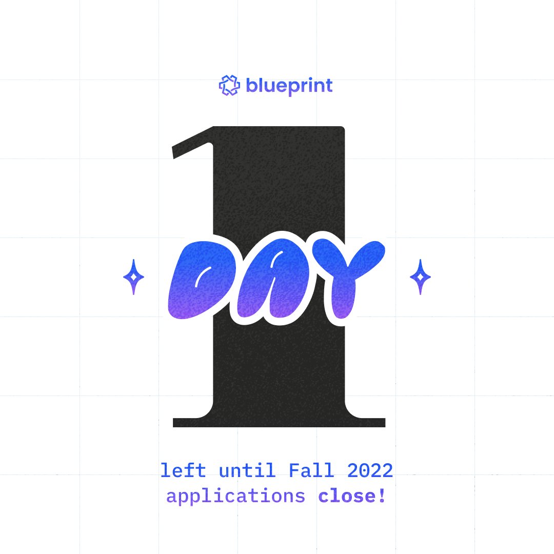 ⏰⏰24 HOURS LEFT!!⏰⏰

Interested building tech for social good? Join our team: applications close TODAY, JULY 6TH @ 11:59 PM EST!

uwblueprint.org