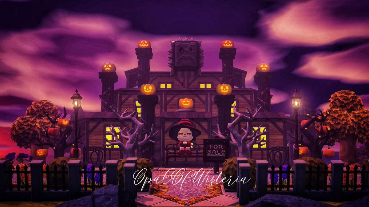 OpalOfWisteria's tweet photo. Welcome to Salem 👻

#ACNH #AnimalCrossing https://t.co/n01OVpWPMW