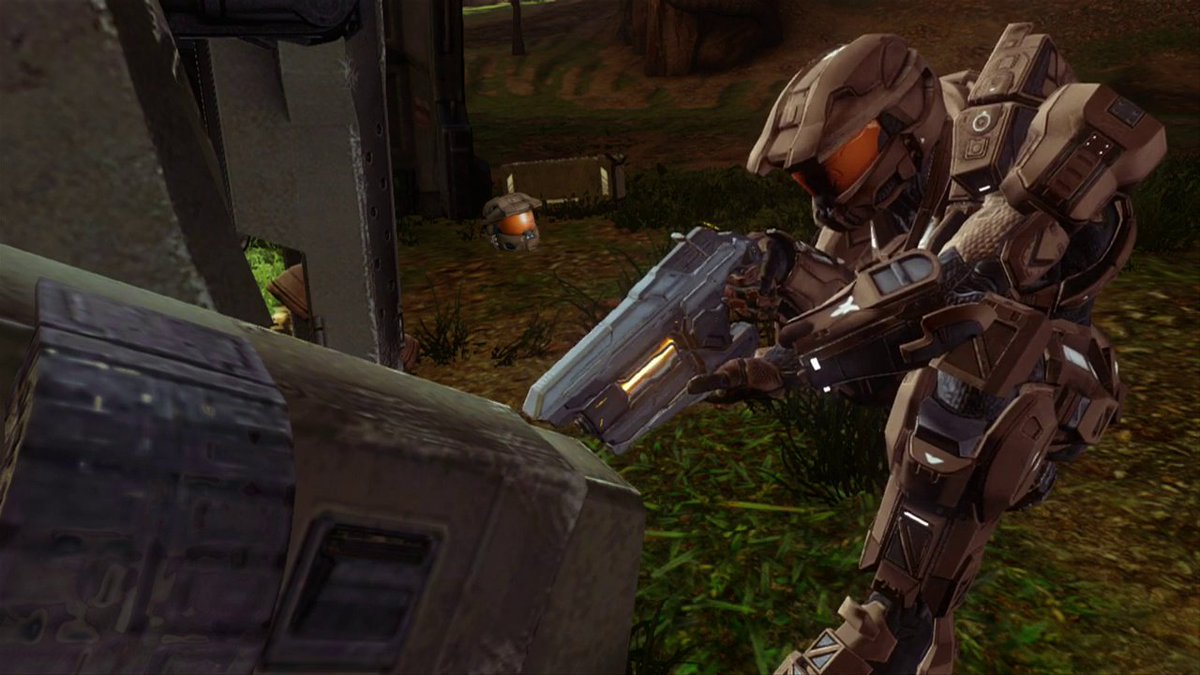 RobotsOfTheDay's tweet image. Today&apos;s robot of the day is Lopez the Heavy from Red vs. Blue!