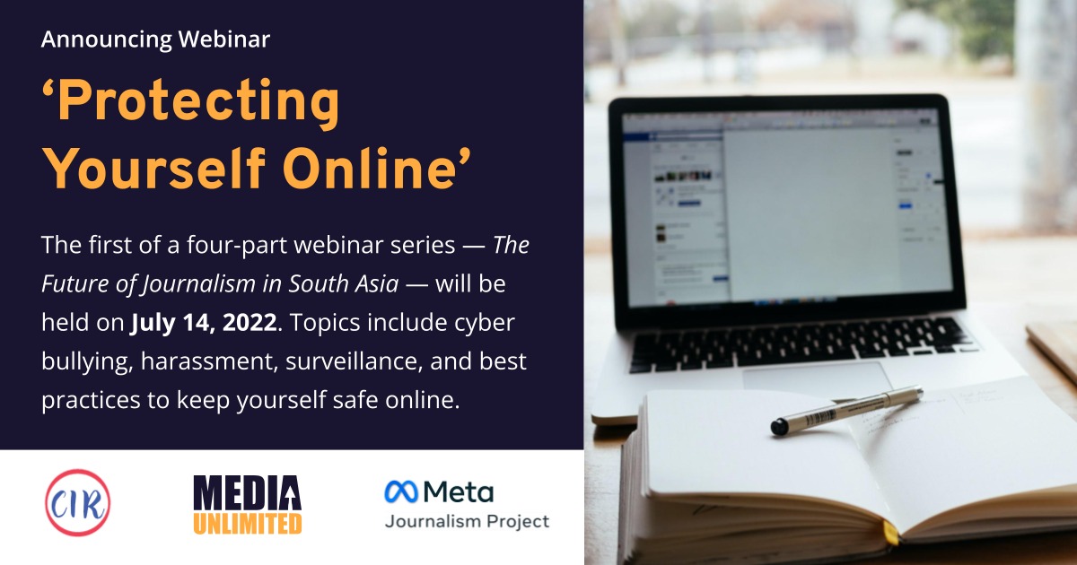 The <a href="/cirsl/">Malu</a> and <a href="/Mediaunlimitd/">Media Unlimited</a> supported by the Meta Journalism Project will be conducting a series of webinars for journalists from Bangladesh, Nepal, Pakistan and Sri Lanka. Register through : 
docs.google.com/forms/d/1nRkHu…
#digitalmedialiteracy#onlinesafety#Metajournalismproject