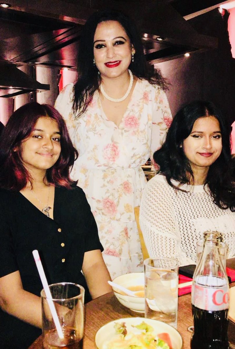 With my lifelines… u guys are surely my oxygen ❤️❤️!!! 
#MotherDaughterTime