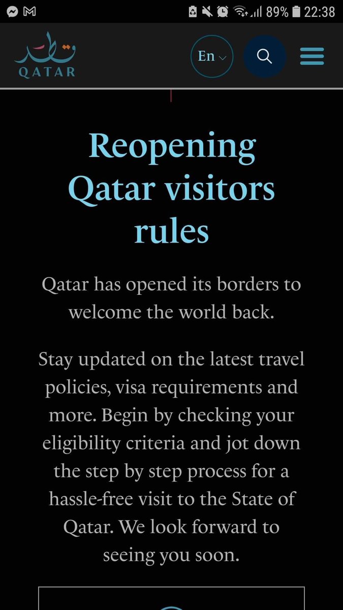 MeoMupMyp's tweet photo. @qrsupport Hello, I'm having troubles understanding Qatar travel policies. When I applied for a travel visa, I had this message saying no entry to Qatar allowed for foreign nationalities at the moment. But it is written online that Qatar is reopen for international tourists. https://t.co/VXN3d7HiNo