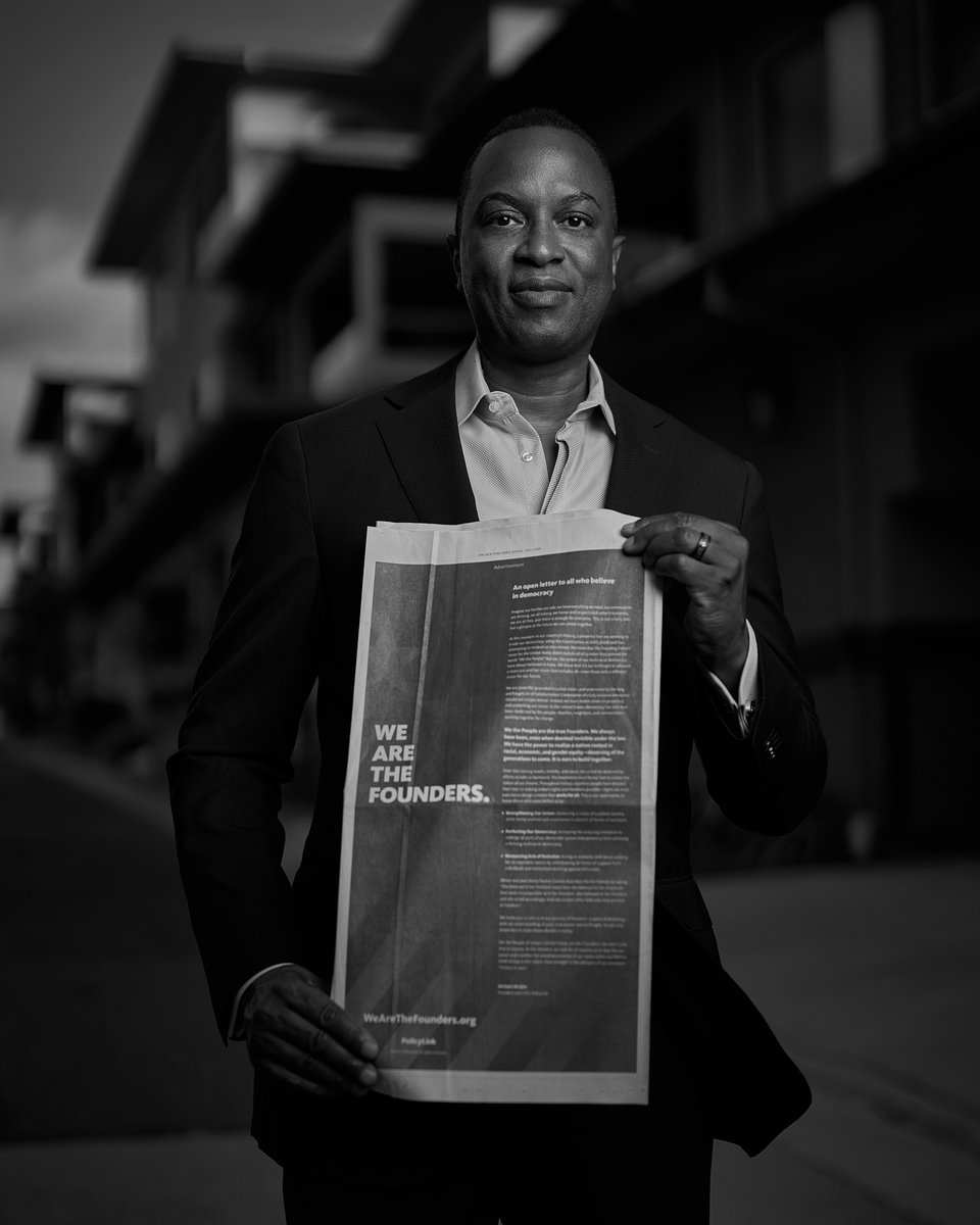 policylink's tweet photo. The Founding Fathers’ vision didn’t include all of us when they penned the words “We the People.” But we, the people of our multiracial democracy, have always believed in more. We the People have always been the true Founders —we won’t cede that to anyone.
https://t.co/fnPywmsgwA https://t.co/HoqSwbh22J