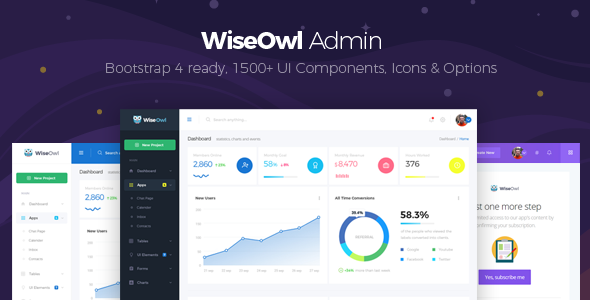 stylelibreview's tweet photo. WiseOwl - HTML Bootstrap 4 Admin Template
https://t.co/UdJXpAXWtq
#admindashboard #admintemplates #bootstrap4 #bootstrapadmin #bootstrapadmintemplate #bootstrapdashboard #cms #crm #dashboardtemplate #premiumadmintemplate #projectmanagement https://t.co/dnMUeEIqFG