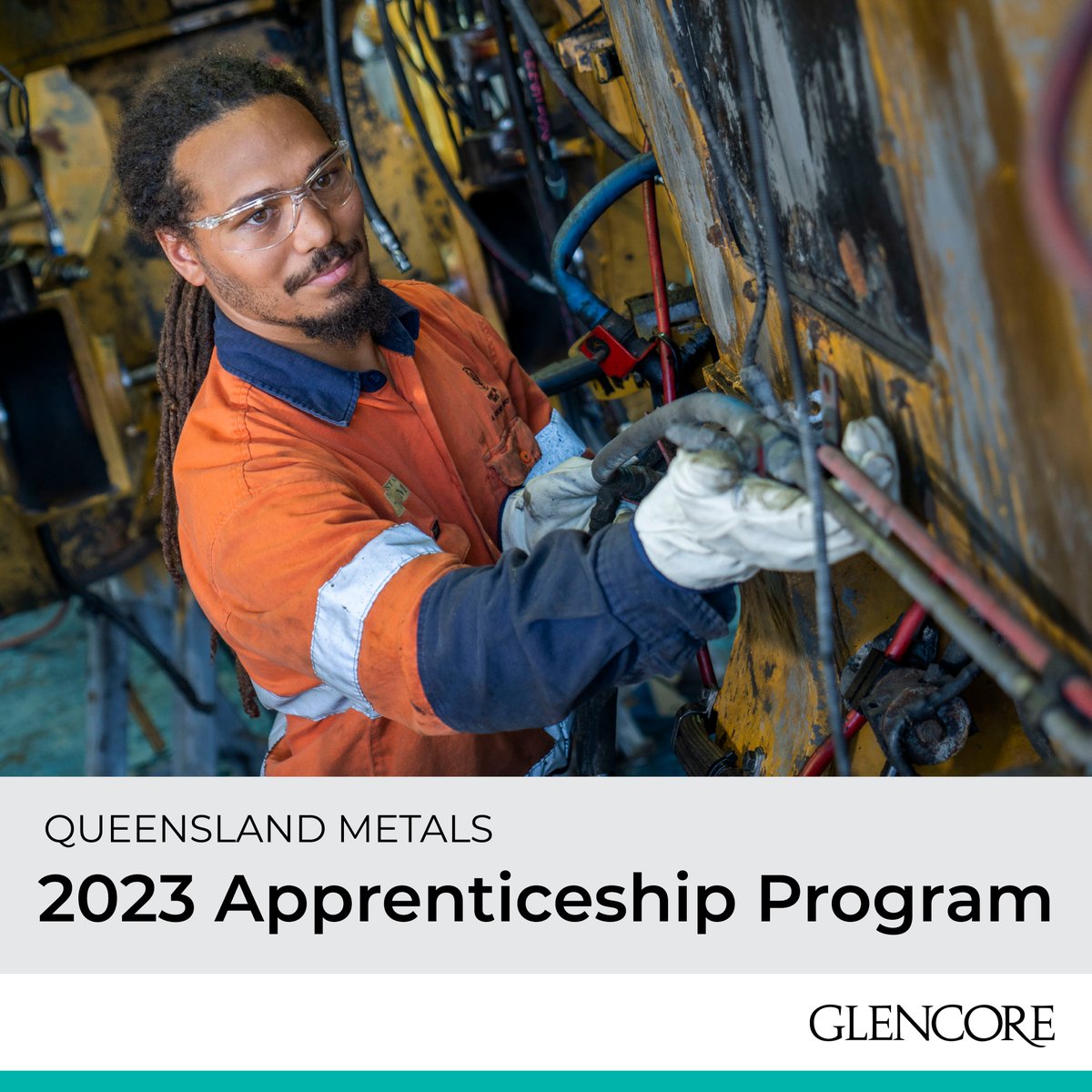 High altitude partners @GlencoreAus Queensland Metals 2023 Apprenticeship Program is open now! 