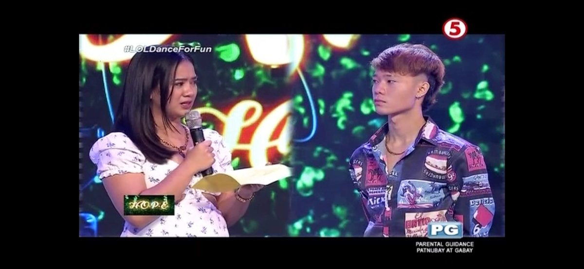 TV5manila's tweet photo. "Halata naman ng may pumalit na sa'kin sa puso mo" - Aika

#LOLDanceForFun
#LunchOutLoudOnTV5
#IBangSayaPagSamaSama https://t.co/IudSecyVIu