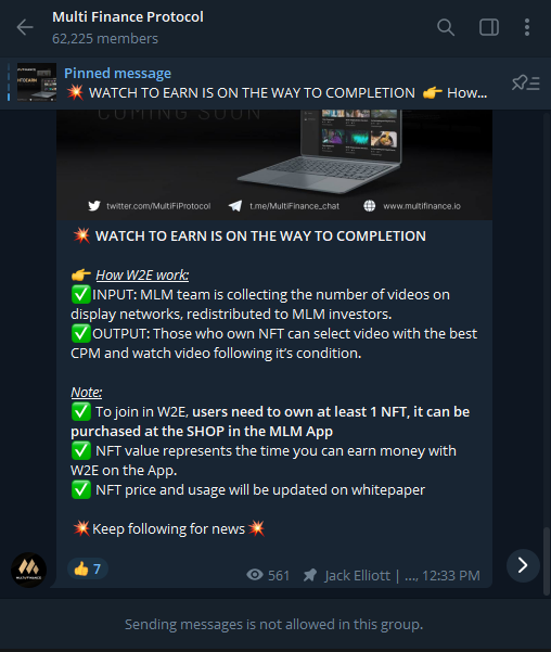 GleasonIsela's tweet photo. @MultiFiProtocol This pre-locked group chat is expected to pay off, and you know what it's for :D https://t.co/8bL7s18PND