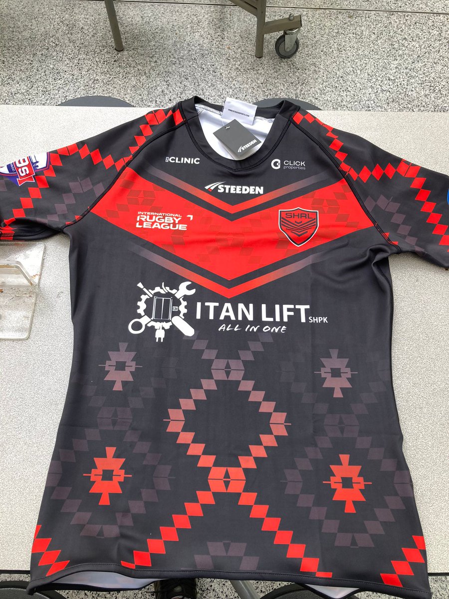 AlbaniaRL's tweet photo. The official jersey of the Albanian Eagles for the @London9s tournament.
#SHRL #ShqiperiaRL #eurorugbyleague #AlbaniaRL #steeden #London9s #rugbyleague #rugbyleague9s #moretocom https://t.co/33NdkzuHEc