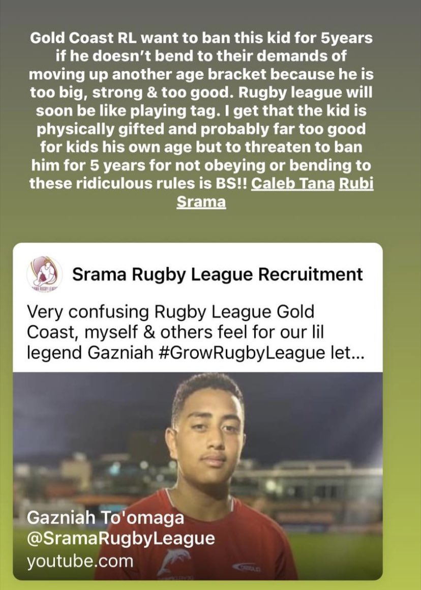 #LetTheKidPlay🏉🙌🏽