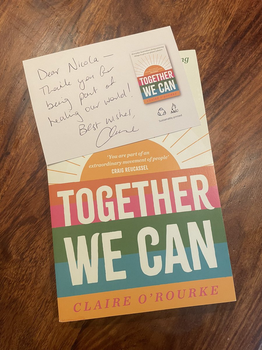 ‘Together We Can’ is a book written by <a href="/claireorourke/">Claire O'Rourke</a> dedicated to anyone that is worried worried about what climate change means for our future. Doing something is better than doing nothing. Book comes out on July 19th! 📖
