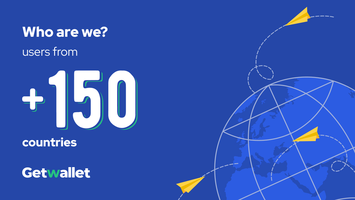 GetwalletApp's tweet photo. Extensive global experience with users from all around the world! https://t.co/8EYS5QMu1P