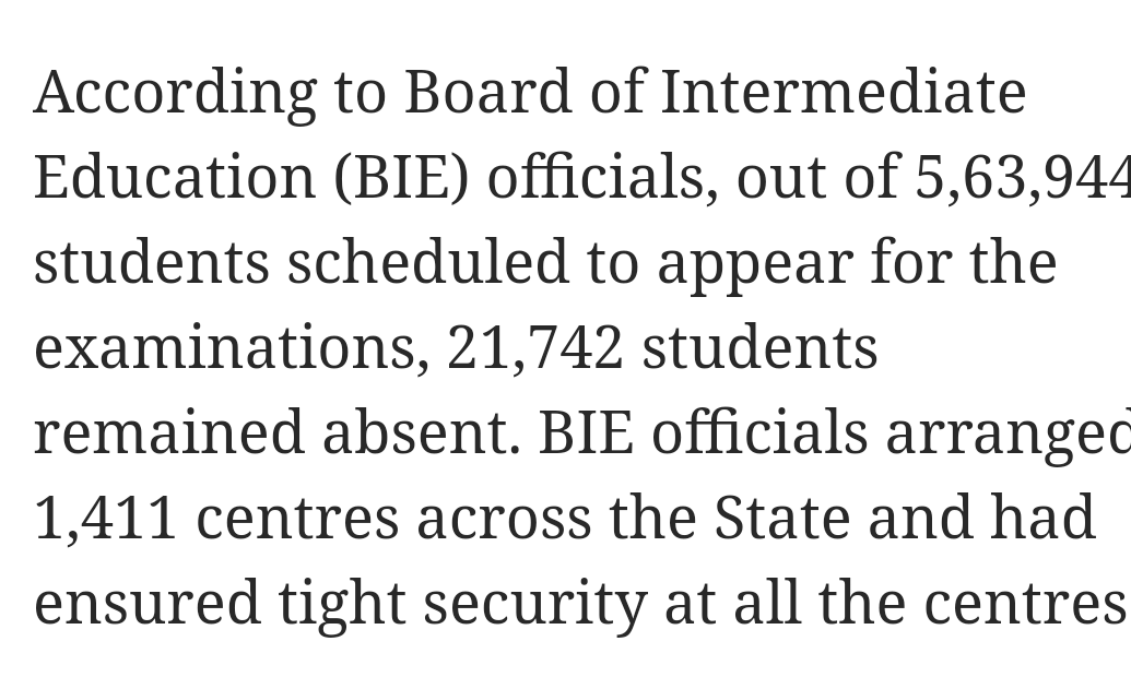 Vivek03256014's tweet photo. @anubha1812 22,000 are absent for examinations each and every student life is important 🙏🙏🙏🙏 https://t.co/oQGZuoLw2m