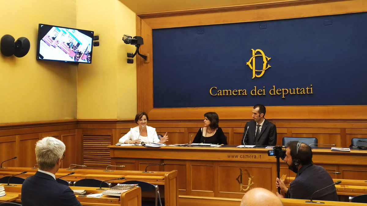 📢In conferenza stampa a <a href="/Montecitorio/">Camera dei deputati</a> AP ha presentato il report "L'Italia e il peacebuilding", evidenziando le raccomandazioni per un'azione di #pace strategica per il sistema paese Italia, dai decreti missione al #triplonesso.
Per il📄comunicato stampa👉urly.it/3p9x4