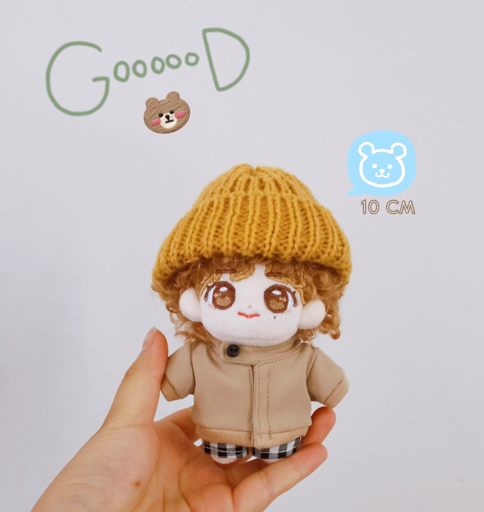テテ ぬいぐるみ 10㎝ boo boo tae BOO BOO TAE