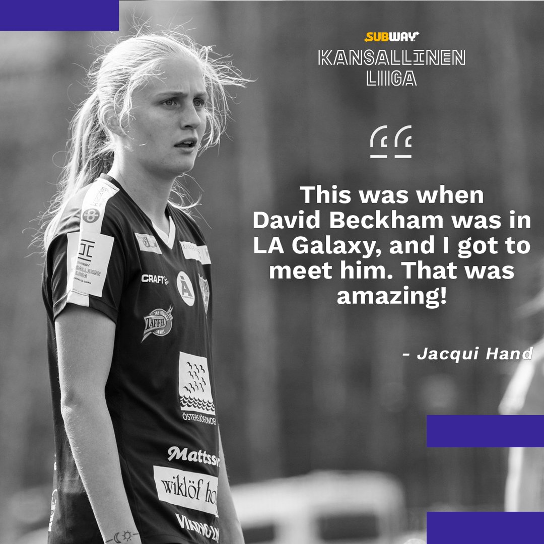KansallinenL's tweet photo. New Zealand international Jacqui Hand began playing as soon she learned to walk. Read her story ⚽️

▶️https://t.co/Sxwa92IWGY◀️

#KansallinenLiiga 
Original photo: Joope Erkkilä https://t.co/8Ube58COOf