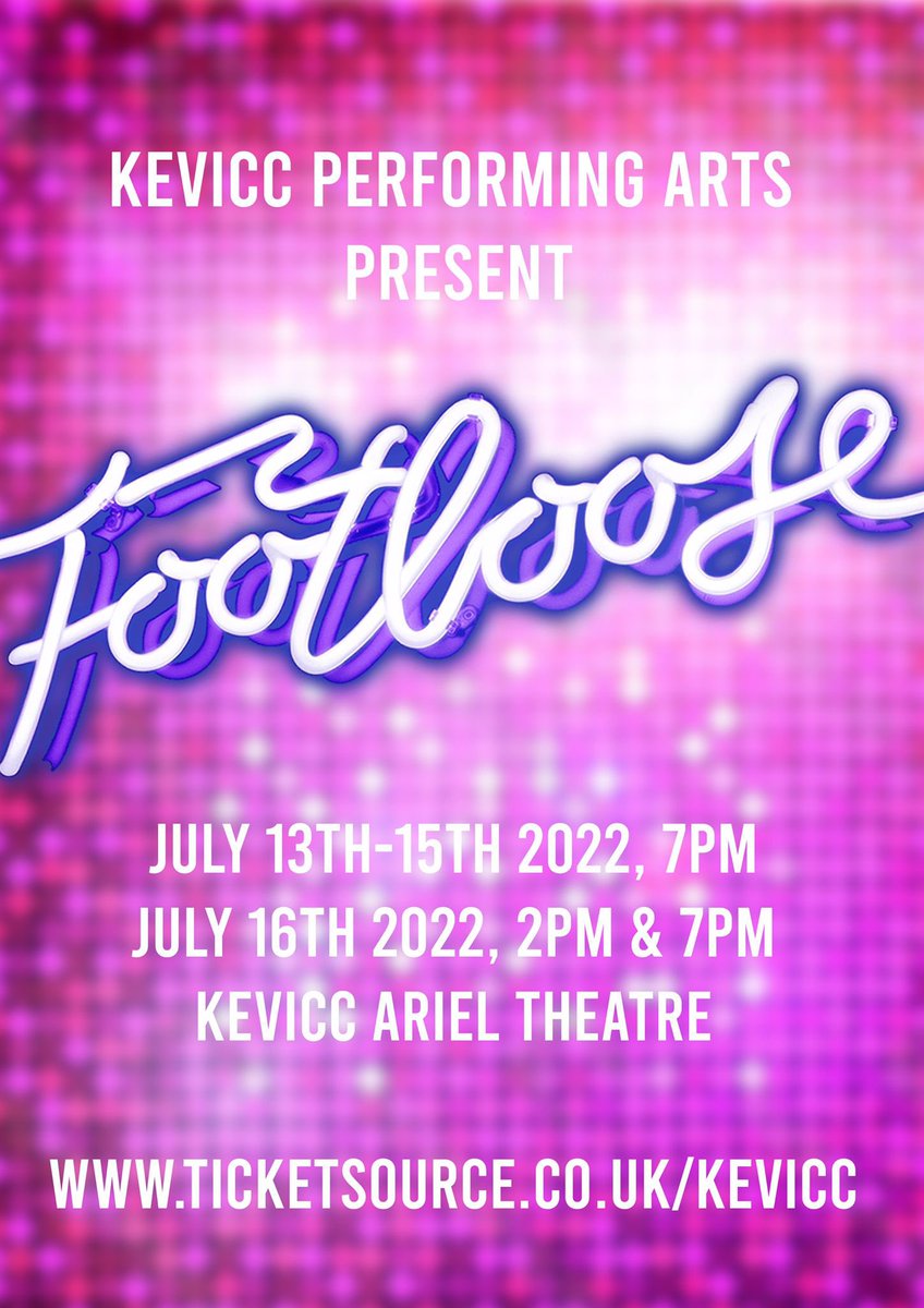 Still some tickets left - only taken 2.5 years. Opening night is only a week away!! Going to be another great show from our KEVICC students 
ticketsource.co.uk/kevicc <a href="/KEVICC/">King Edward VI Community College</a> @KEVICCparents