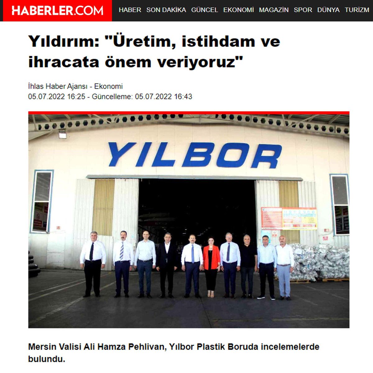 YILBOR BORU PLASTİK tweet media