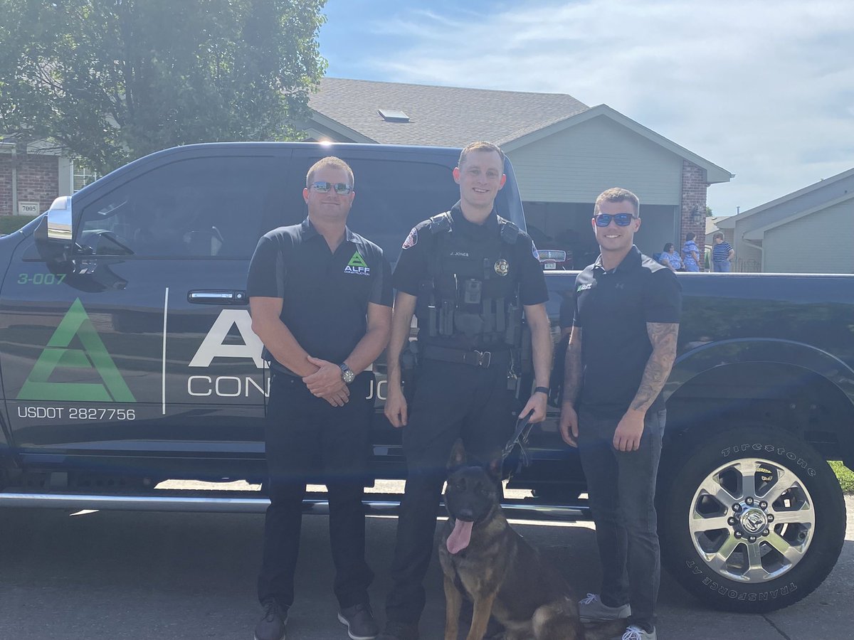 On behalf of the <a href="/SarpySheriff/">Sarpy County Sheriff's Office</a> we would like to thank <a href="/ALFFConstructi1/">ALFF Construction</a> for their generous donation to our K9 Unit to purchase our newest police service dog. 

Meet K9 Daegan! He is named in honor of fallen Marine Cpl. Daegan Page.