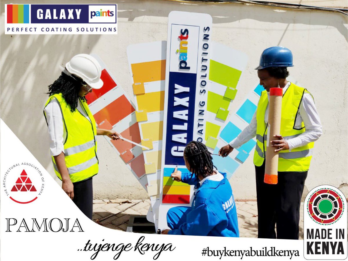 KenyaGalaxy's tweet photo. t's D-day at the AAK 2022 Convention. Come say Hello!! @Arch_KE #paint #coatingkenya #colourscheme #buildingblocks #interiordesign #exteriorpainting #decor #coloroftheweek #pastelshades #ecofriendly #lowvocpaint #madeinkenya #buykenyabuildkenya https://t.co/FMwtLjT6oB