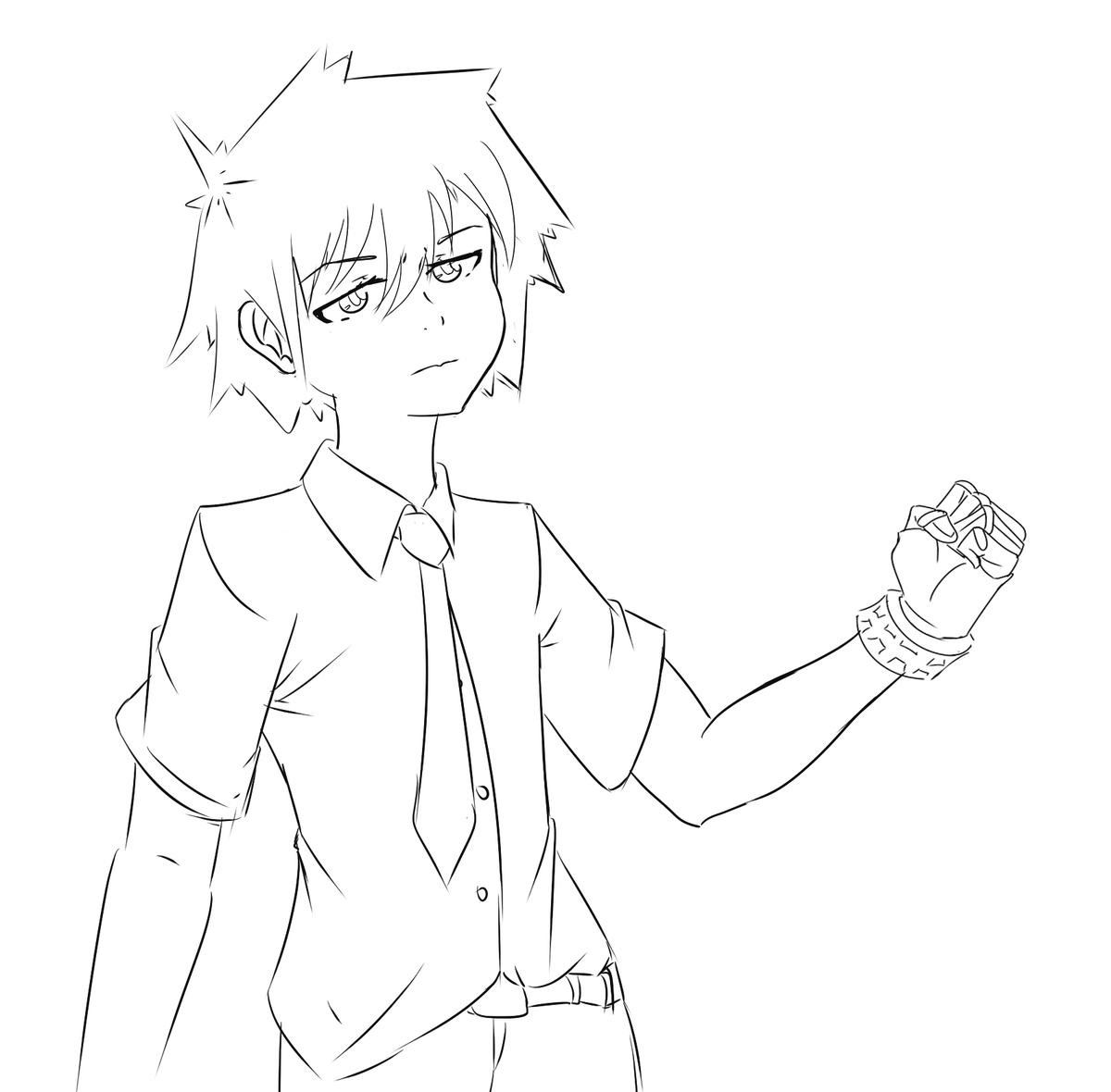 freak_Sinperso's tweet photo. lo subire asi mientras porque me da pereza colorear, aparte no se dibujar fuegito ;W; 
#digitalart #digitaldrawing #tsunasawada https://t.co/363nsN6Zso
