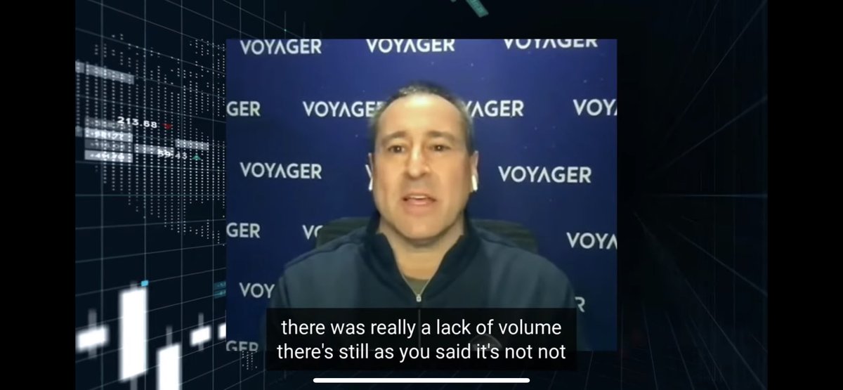 VanZeeTees's tweet photo. "The Market Is Failing, I Warned You!" | Voyager Crypto CEO Steve Ehrlic... https://t.co/5cRe8ME0w8 via @YouTube @investvoyager @Ehrls15  Take a listen everyone. Feel so blindsided over this. https://t.co/gFxh987dHM