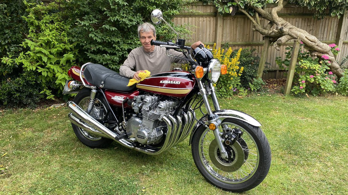 Had a great ride to Brooklands on my Z1