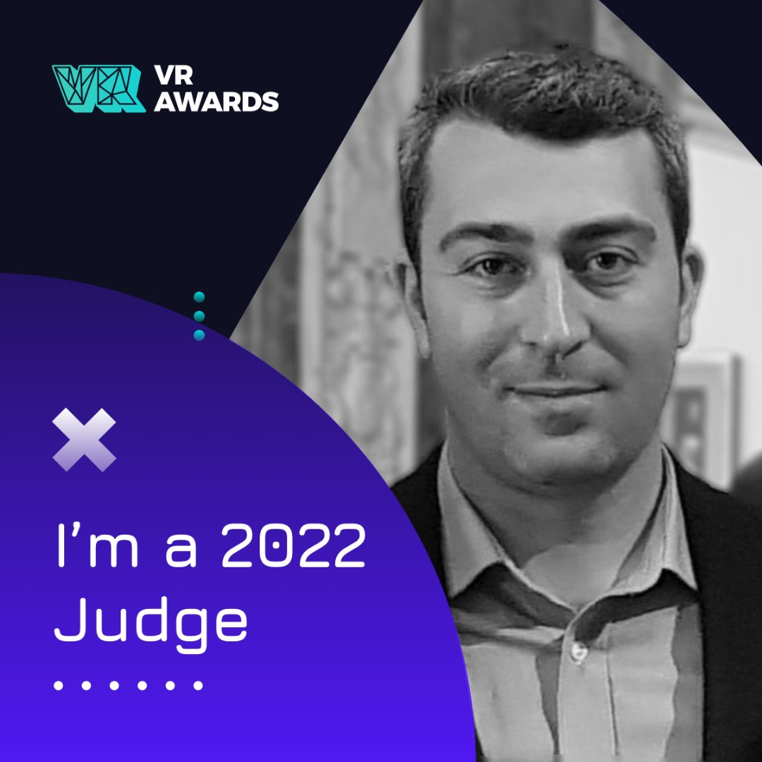 OrkaInformatics's tweet image. Proud to announce that our founder, Levent Şen is officially a #VRA22 Judge. Looking forward to seeing the phenomenal projects that have been submitted to this year’s @VRAwards !