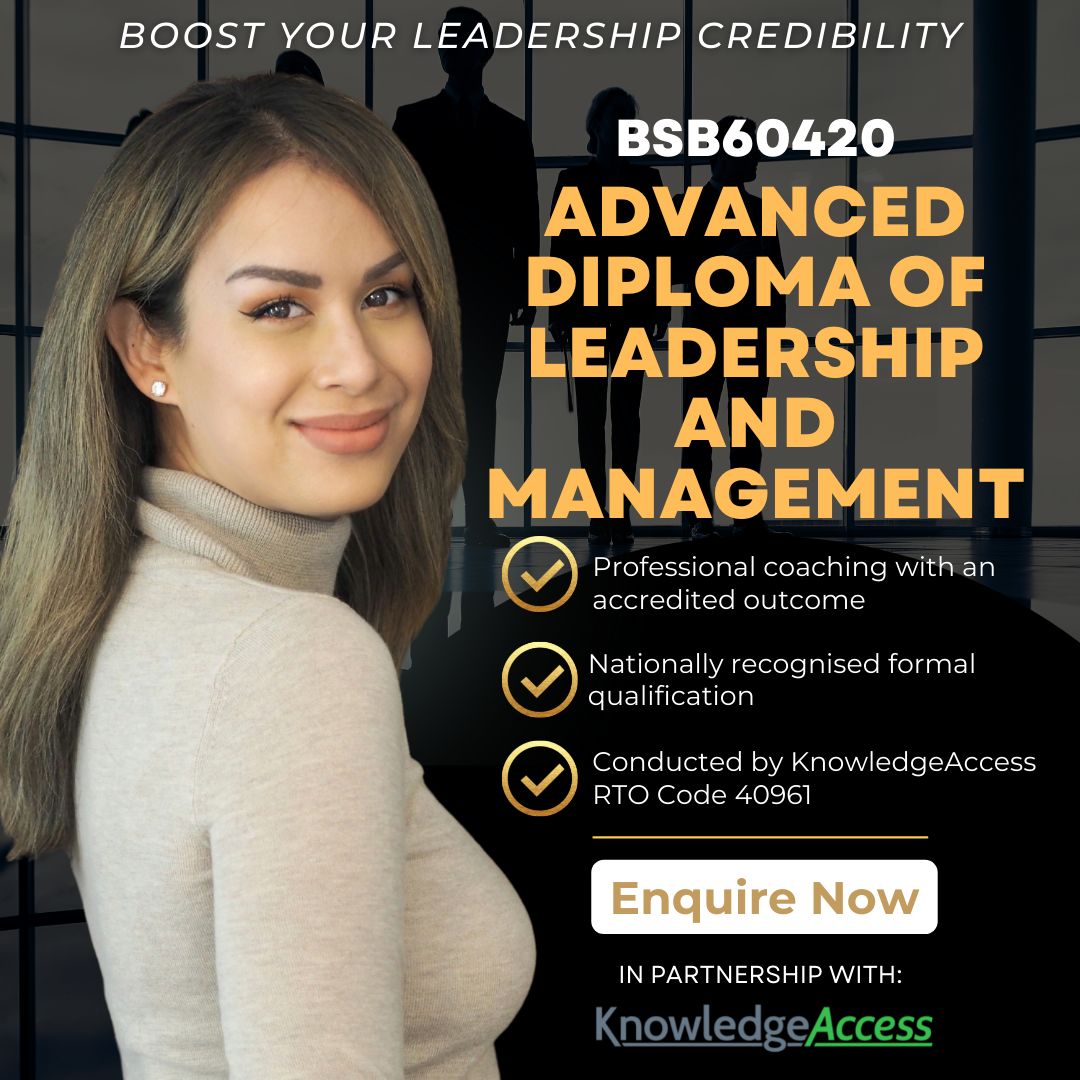 nicole_schmitz's tweet image. I'm very pleased to announce that I've formed a strategic partnership with leading Registered Training Organisation @KnowledgeAccess where I will now be offering nationally recognised formal qualifications via RPL to all clients!
Enquire now!
#knowledgeaccess #RTO #RPL