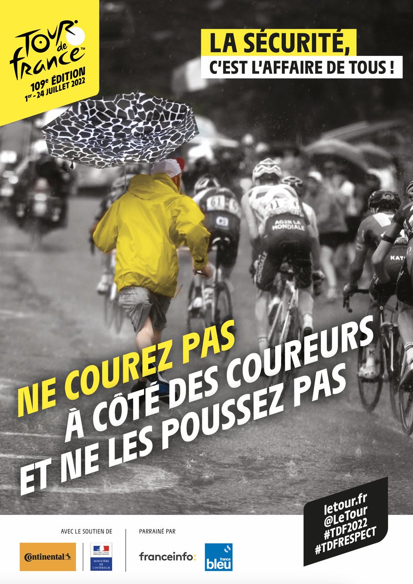 La sécurité, c'est l'affaire de tous !

#anneeduvelo #adv #adv22 #TdF2022 #tdf #aigletourisme #myvaud #bike #bikelife #TDFLausanne #velo #cycling #cyclinglife