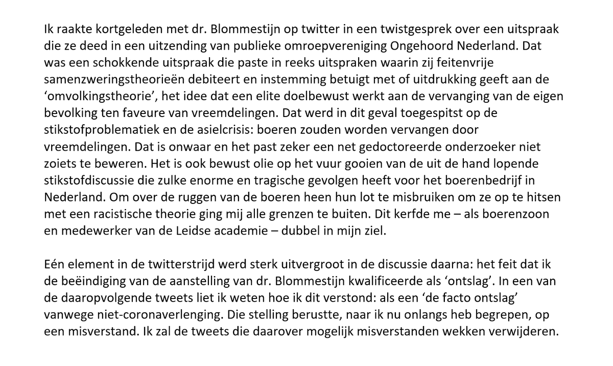 wimjmvoermans's tweet photo. Bericht https://t.co/wlrdBnfous