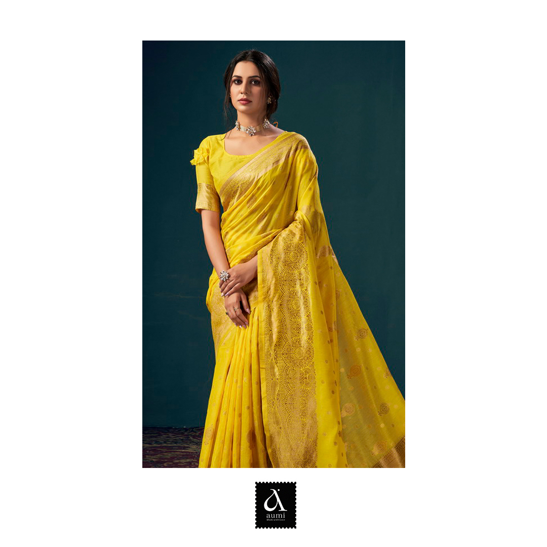 aumiindia's tweet photo. The sari is a truly unique and versatile garment that owns its identity even as it transcends boundaries and geographies.Own your own statement pieces by Aumi Buy Now Link in the Bio
#Aumi #fashion #ethnicity #indianwear #traditionalclothing #elegantdrapes #luxury #style https://t.co/ySV50S1wOj