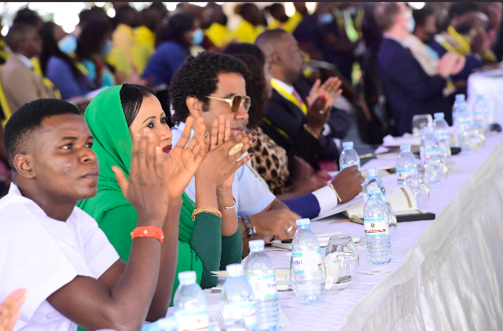 Musinguzi Goodluck R #KigeziNews #Mohdelivers (@2008gomu) on Twitter photo #APRMYouth "How do we create strategic security? We have to have security for everyone but especially youth who have a longer life", HE <a href="/KagutaMuseveni/">Yoweri K Museveni</a> <a href="/_AfricanUnion/">African Union</a> <a href="/APRMorg/">African Peer Review Mechanism (APRM)</a> <a href="/APRMYouth_254/">APRMYouth_254</a> <a href="/AprmUganda/">APRM-Uganda</a> <a href="/AprmChampions/">APRM Champions (Comms' Network)</a> <a href="/RobinahNabbanja/">Rt. Hon. Nabbanja Robinah. PRIME MINISTER</a> <a href="/JustineLumumba/">Justine Kasule Lumumba</a> <a href="/HonSarahMateke/">Hon Sarah Mateke</a> <a href="/MKarekye/">Marcella Karekye</a> #APRMYouth "How do we create strategic security? We have to have security for everyone but especially youth who have a longer life", HE <a href="/KagutaMuseveni/">Yoweri K Museveni</a> <a href="/_AfricanUnion/">African Union</a> <a href="/APRMorg/">African Peer Review Mechanism (APRM)</a> <a href="/APRMYouth_254/">APRMYouth_254</a> <a href="/AprmUganda/">APRM-Uganda</a> <a href="/AprmChampions/">APRM Champions (Comms' Network)</a> <a href="/RobinahNabbanja/">Rt. Hon. Nabbanja Robinah. PRIME MINISTER</a> <a href="/JustineLumumba/">Justine Kasule Lumumba</a> <a href="/HonSarahMateke/">Hon Sarah Mateke</a> <a href="/MKarekye/">Marcella Karekye</a>