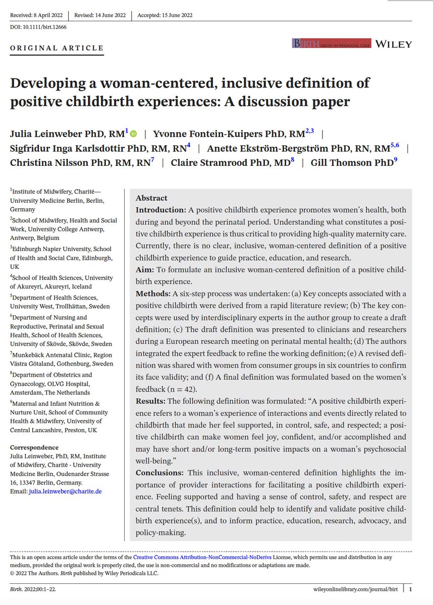 The yin-yang of childbirth