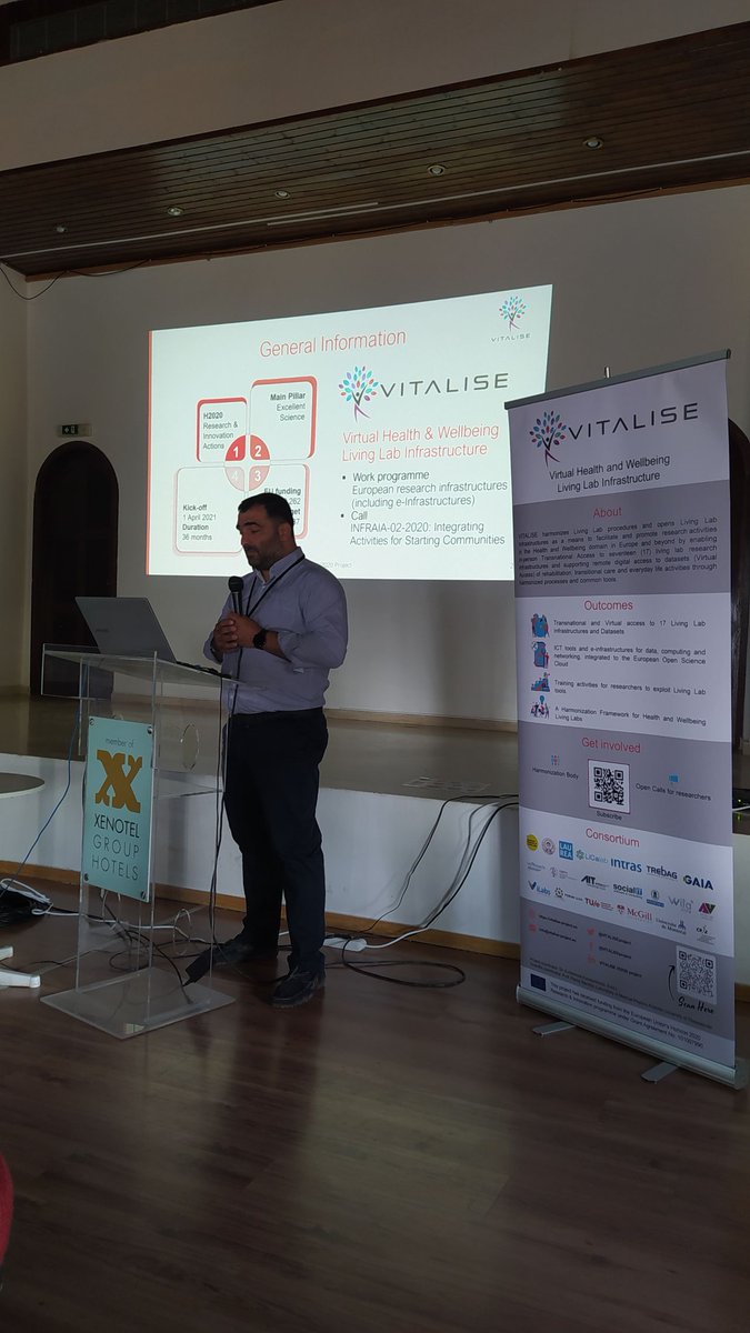 #happeningnow

First VITALISE Summer School in Marathon, Greece has started. So excited to share with researchers and practitioners how they can apply the #livinglab methodology and tools in their #research studies. 🙌

#h2020 #eufunded #vitaliseproject #education