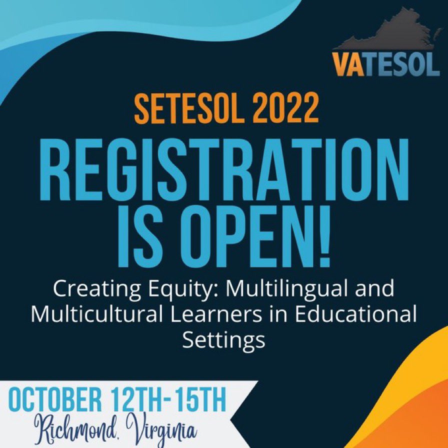 Virginia TESOL tweet media