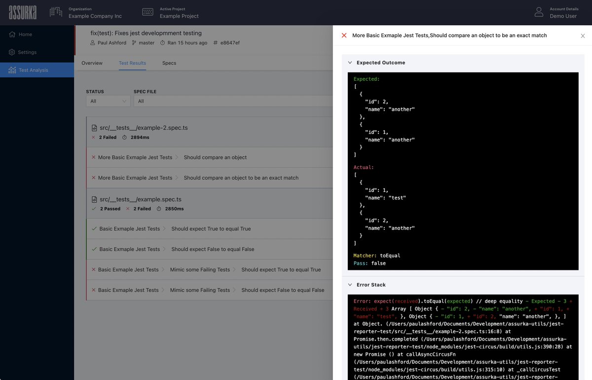 Jest Dashboard -> Finally a cloud based Jest Dashboard. Hook it up in minutes, easily share test cases and results. Looking for beta testers

#jest #jestio #unittesting #testautomation #development