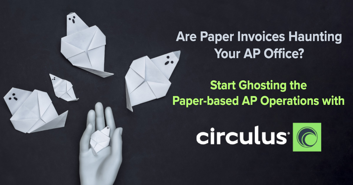 CirculusTech's tweet image. Save your AP from the enduring fear of spooky paper-based #BillPayment processes with the #CirculusAPAutomation shield. To guard your AP against the encircling paper ghosts apocalypse, visit: circulus.io

#AutomationPower #InvoiceProcessing #AutomatedWorkFlow