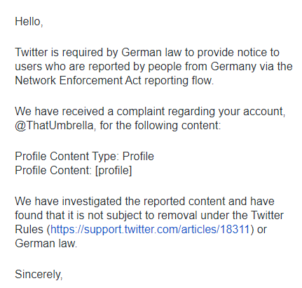 ThatUmbrella's tweet photo. Amber Heard, Eve Barlow, and Christopher Bouzy
TRYING HARD to take me down. ;) 

Here's proof of Heard's simps false flagging my account.

Be a damn shame if they end up getting themselves suspended this way. https://t.co/ZbQoZkW5Pq