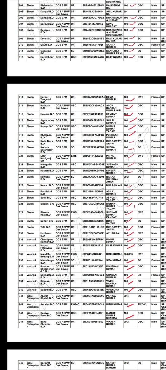 GYANIku68025314's tweet photo. Bihar GDS cutoff results 2022 ka 100%kaise aa skta .kisi students ka sabhi subjects m 100/100 aa skta ,it is not https://t.co/hKq3wRs6rJ is totally scam.around 60%-70% having 100% result, not possible 
#GDSRESULT2022SCAM 
#IndiaPostOffice 
#GDS 
#GDS2022RESULTSCAM https://t.co/L8t2zk23A3