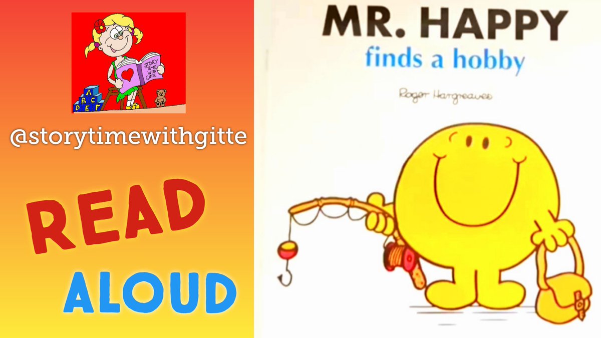 🙂Mr. Happy Finds a Hobby🙂 👇🏼👇🏼👇🏼 youtu.be/w-cKFE14f9A #readalong #readaloud #childrensbooks #raisingreaders #rogerhargreaves #Mrhappy #mrhappybook #kidsbooks #kidsbook #earlyyears #earlyyearsideas #earlyyearseducation #earlyyearseveryday #youtubechannel #kidschannel