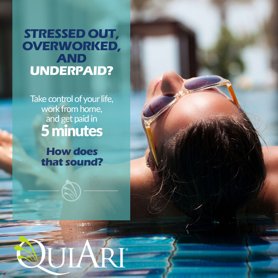 QuiAriOfficial's tweet photo. Are you
Stressed out❓
Overworked❓
Underpaid❓

It's time to take CONTROL of your Life, Work From Home, and GET PAID in ✋5 Minutes. 

How does this sound?  

►►► Learn more by checking out the link in our bio! https://t.co/729sB9Nglg