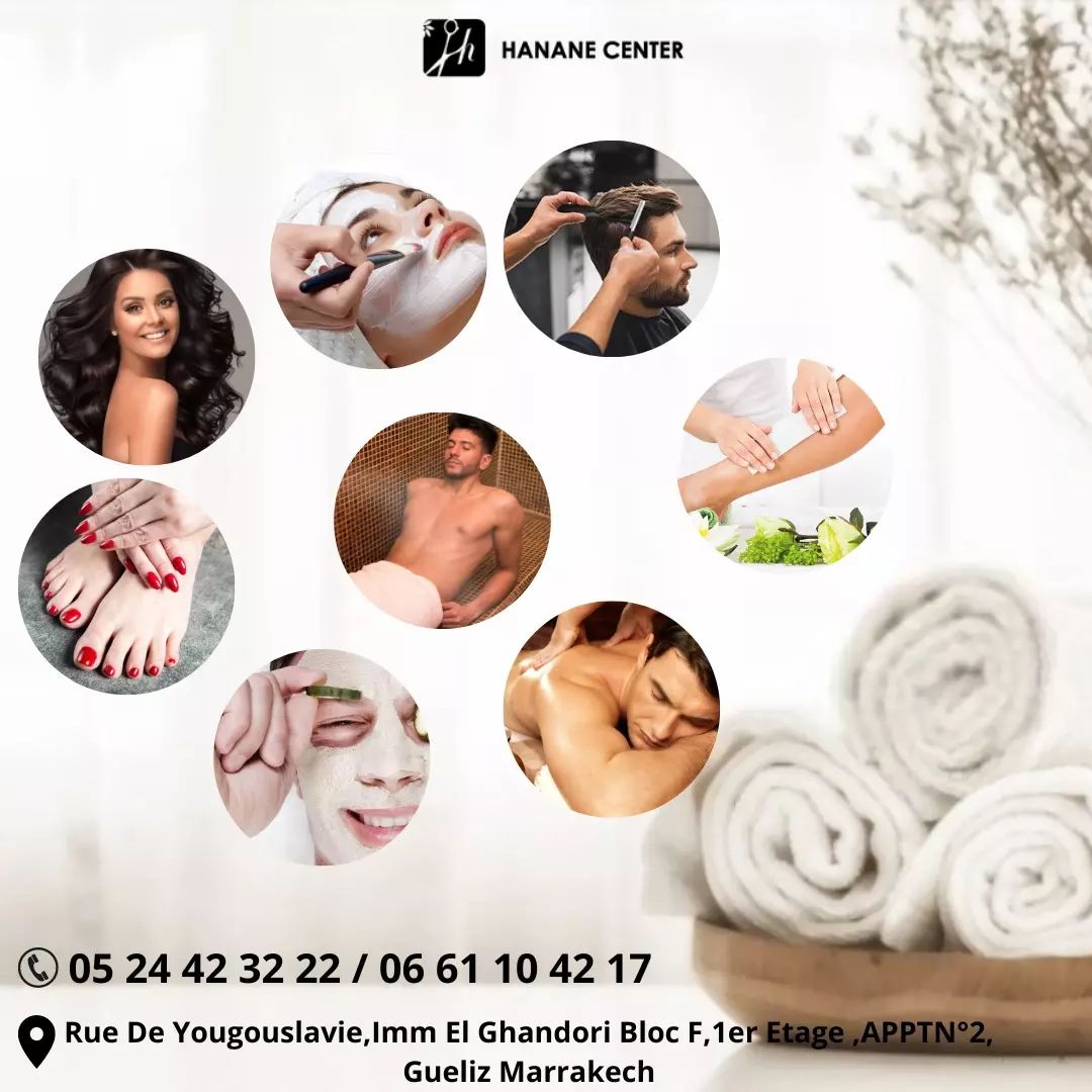 HananeCenter's tweet photo. Profitez d'un moment de détente et de relaxation absolu à Hanane Center en plein coeur de Gueliz
INFO &amp; RESA :  06 12 11 57 99 / 0524423222 
Rue de Yougoslavie, Imm El Gandouri Bloc F, 1er étage Appt N °2 Guéliz Marrakech
 #spamarrakech #marrakechspa #marrakech  #massagemarrakech https://t.co/OchTYdaZUj