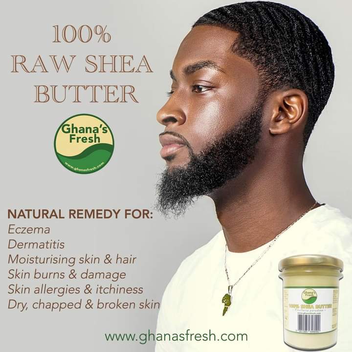 GhanasFresh's tweet photo. Shea butter is a must-have item for every household! From its moisturising properties for skin and hair care, to its ability to heal and treat skin conditions, what else could you ask for?
Will you choose glowing, radiant skin this summer?
Get yours: 
https://t.co/dOvbCYZXtS https://t.co/Bt0fpoAjOm
