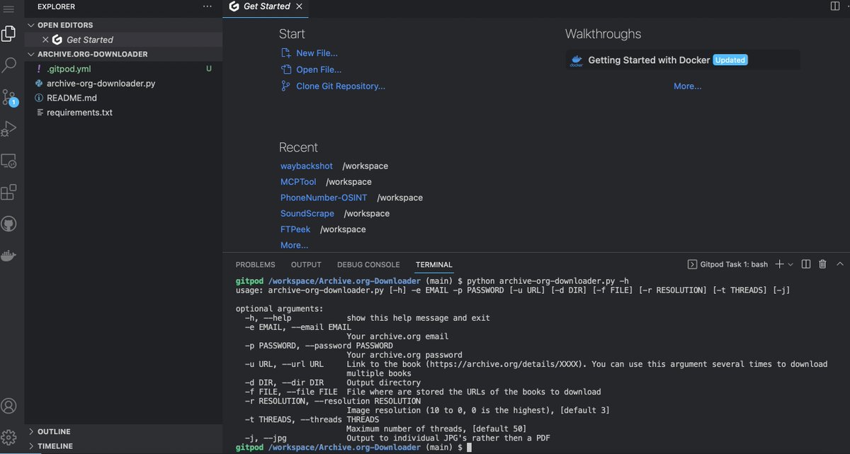 Archive-org-Downloader A simple #python script for downloading books ...